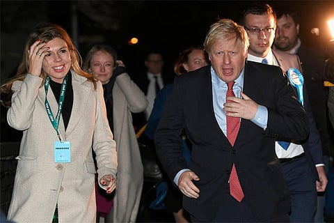 Boris proposed last year, reveals UK PM's pregnant fiancee