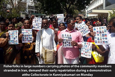 Plea to repatriate fishermen stranded on Iranian islands