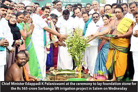 Sarbanga lift irrigation project to be completed in 11 months