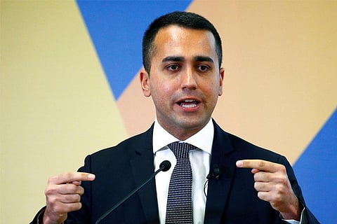 Foreign Minister Luigi Di Maio