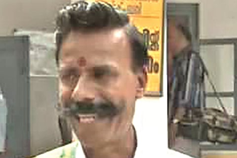 K Padamarajan, who unsuccessfully contested in all the elections filed nomination