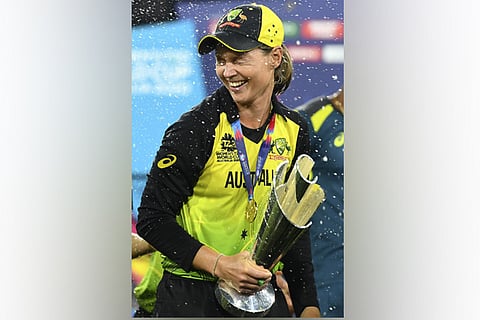 Australia captain Meg Lanning is all smiles