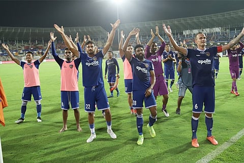 Chennaiyin FC overcame FC Goa 6-5 on aggregate in the first semi-final to seal a summit clash spot