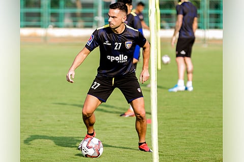 Andre Schembri has so far scored five goals for Chennaiyin