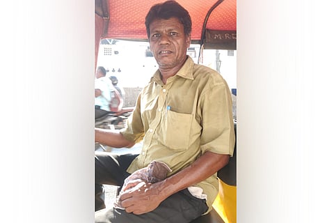 M Babu (51), Auto driver