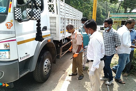 Vehicles entering The Nilgiris disinfected following bird flu outbreak in Kerala