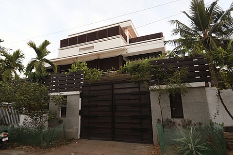 The actor?s house Panaiyur off East Coast Road