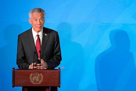 Singapore's President Lee Hsien Loong