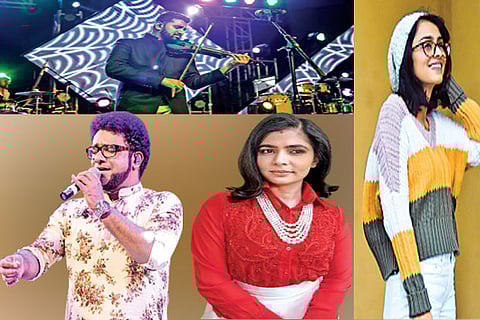Shravan Sridhar and Pragathi Guruprasad; Haricharan and Chinmayi Sripada
