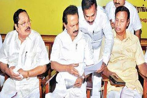 DMK leaders get time to lobby﻿ for posts
