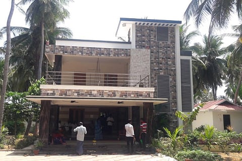The ancestral house of Cuddalore Collector Anbuselvan in Thanjavur district