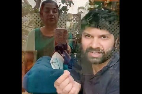 Suhasini posts video of her son Nandan in isolation