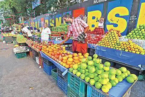 A large amount of produce remaining unsold in the wake of coronavirus scare