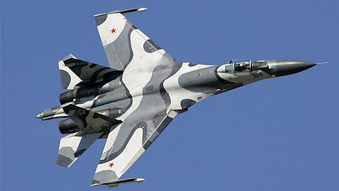 Representative image (Russian Su-27 fighter jet)