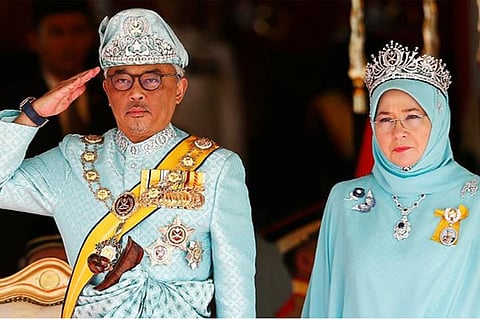 Malaysia's king, queen under quarantine after 7 palace staff test positive
