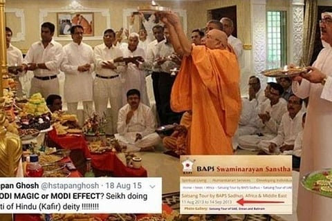 Abu Dhabi Hindu temple hold online 'satsangs'