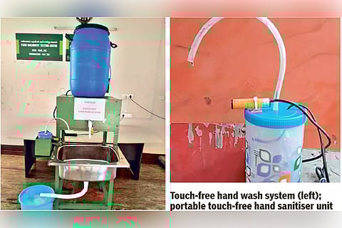 ICAR-CIAE scientists develop touch-free handwash system