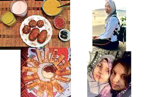 A typical Iftaar is served with kanji, dates, deep fries and rose milk; Zulaikha; Asfiya and Qudsiya