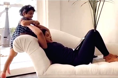 Here's how Priyanka working out amid lockdown