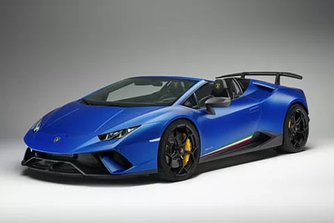 Lamborghini unveils new Huracan sports car via Apple AR