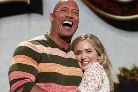 Dwayne Johnson, Emily Blunt to team up for superhero adventure