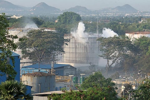 Has Vizag gas leak contaminated water bodies?