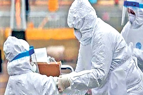 Healthcare staff face mental health issues as they fight COVID-19