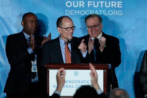Tom Perez, chair of the Democratic National Committee (DNC)