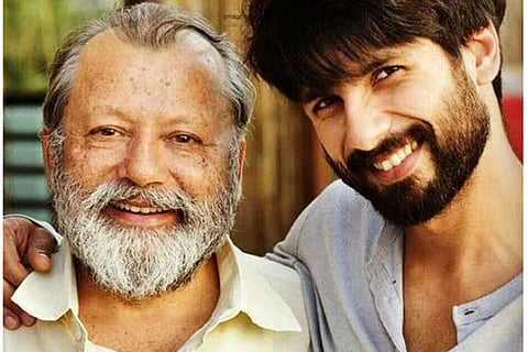 Shahid 'nervous' about working with dad Pankaj Kapur in 'Jersey'