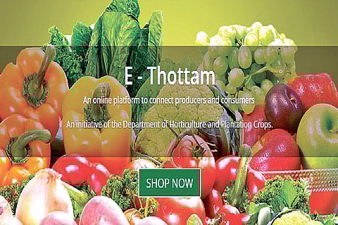 e-Thottam app suspended after veg shops resume sales