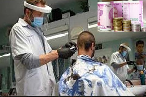 Unregistered barbers to get Rs 2,000 each