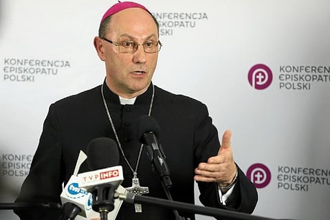 Poland's Archbishop Wojciech Polak. Image Courtesy: Reuters