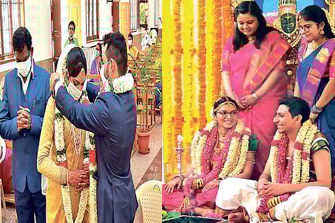 Anisha and Melvin got married in a church; Shravan and Swarna on his grandparents?s terrace