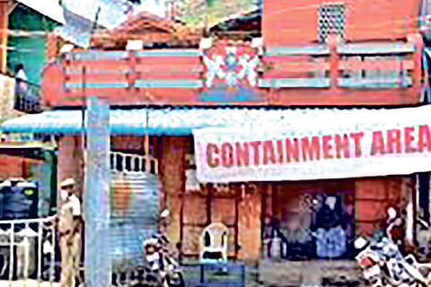 30 per cent cases are from outside containment areas