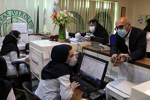 Some 10,000 Iranian health workers infected with coronavirus: state media