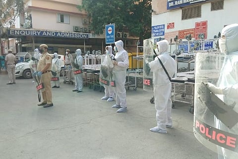 RML hospital dean tests positive for coronavirus