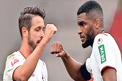 Cologne came back from two goals down