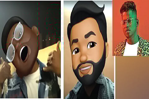 Screenshots from the song Monkeys With 5G; Arivu