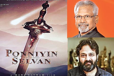 Poster of Ponniyin Selvan; Mani Ratnam; Siva Ananth