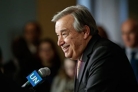 UN Secretary-General Antonio Guterres
