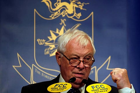 China's 'nervous' Xi risks new Cold War, last Hong Kong governor says