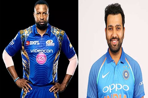 Kieron Pollard; Rohit Sharma