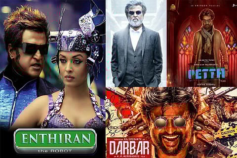 In past 5 years, Rajini ruled the box office