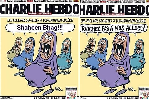 Did Charlie Hebdo publish cartoon on Shaheen Bagh protestors?