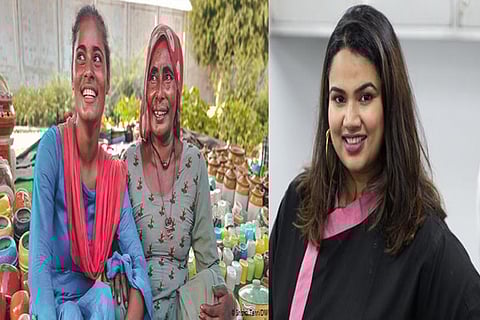 Local artisans at Gurgaon's Banjara Market; Pastry chef Pooja Dhingra