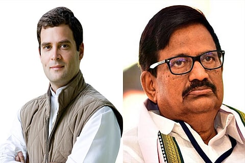 Rahul Gandhi; TNCC president KS Alagiri
