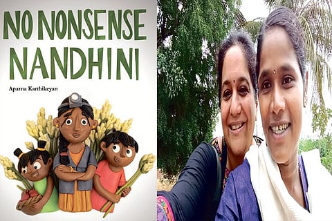 Cover of the book; Aparna and Chandra