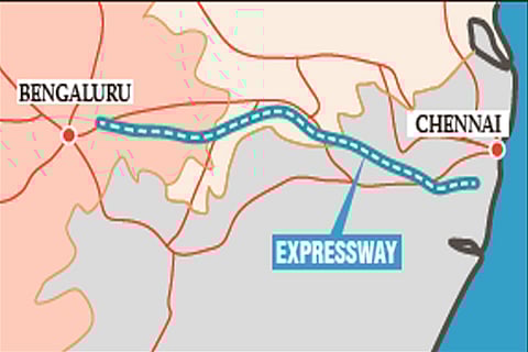 NHAI invites bids for Bengaluru-Chennai e-way