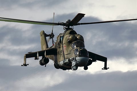 Azerbaijan shoots down Russian helicopter by accident, apologises