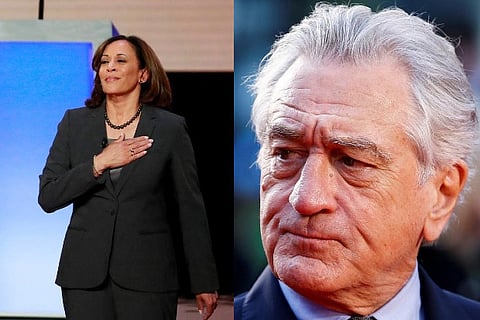 'The Godfather' Robert De Niro expects great things from Kamala Harris